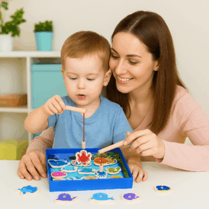 Juego de Pesca de madera