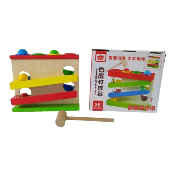 Tobogan con martillo de descarga (madera)