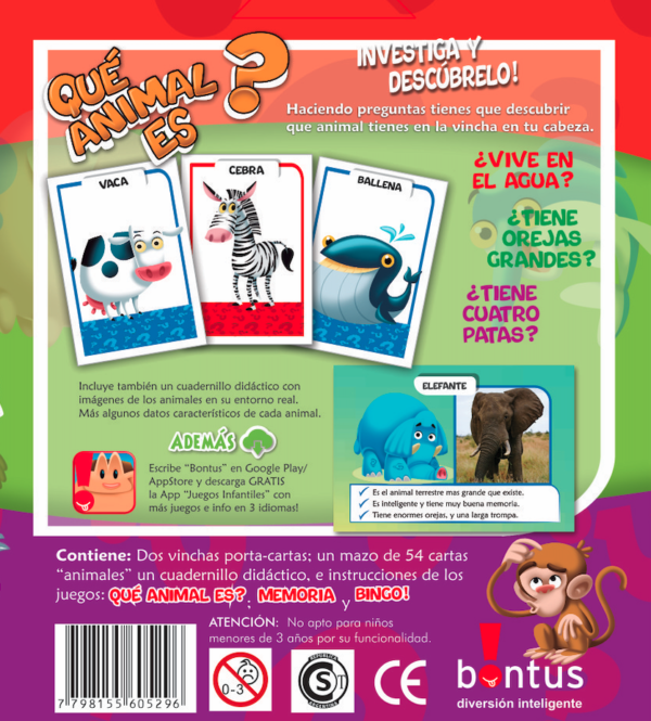 Juego Bontus: Qué animal es? - Imagen 2