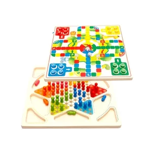 Ludo y tablero chino - 2 en 1