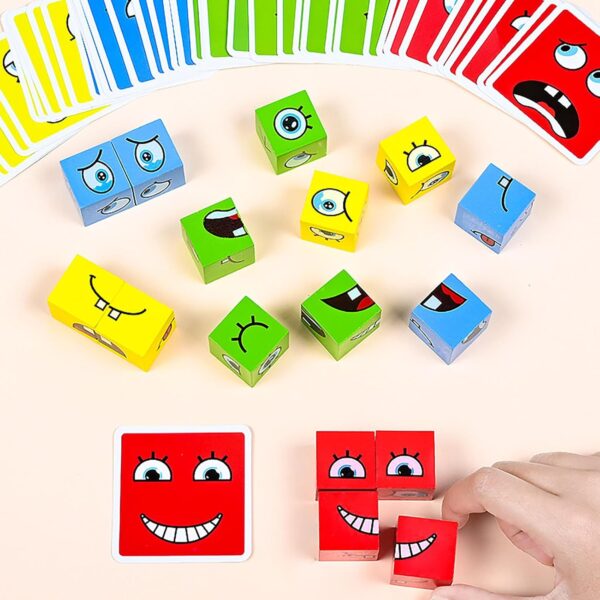 CUBOS DE EXPRESIONES FACIALES - Imagen 2