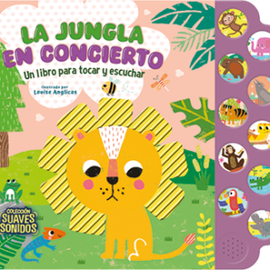 LIBRO CON SONIDOS Y TEXTURAS "LA JUNGLA EN CONCIERTO"