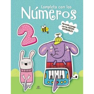 Completa con los Números – Libro con piezas encajables