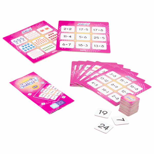 LOTERIA DE SUMAS Y RESTAS - Imagen 2
