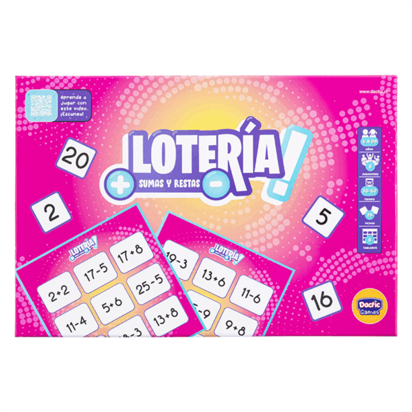 LOTERIA DE SUMAS Y RESTAS
