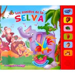 LIBRO CON SONIDOS DE LA SELVA