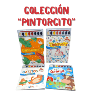 Colección Pintorcito – Pack x4 libros para pintar