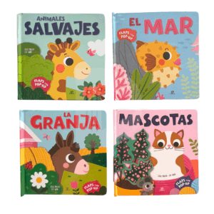 Libros Pop-Up “Animales”  - Pack x4