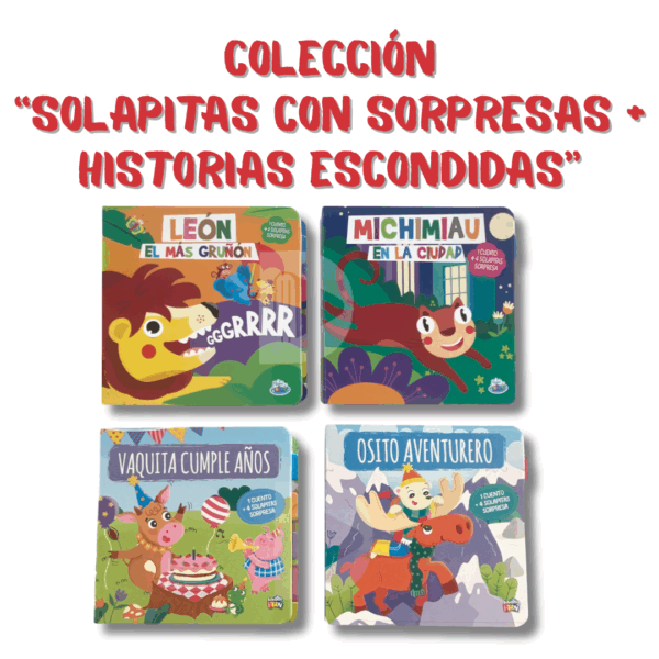COLECCIONES DE HISTORIAS CON SOLAPAS