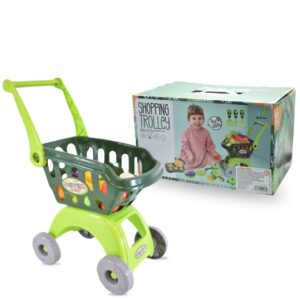 Carrito de Supermercado con Frutas y Verduras