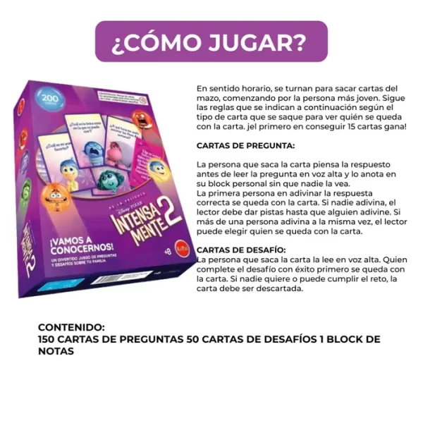 VAMOS A CONOCERNOS - INTENSAMENTE 2 - Imagen 2