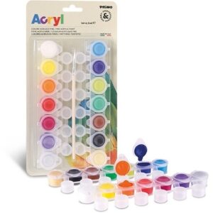 Pintura Acrilica Primo X 14 Colores De 4.5 Ml