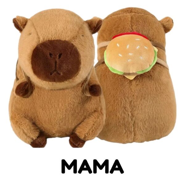Pack Peluches Capibaras Mamá & Hijo - Imagen 2
