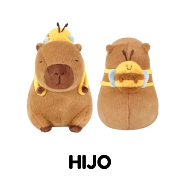 Pack Peluches Capibaras Mamá & Hijo - Imagen 3