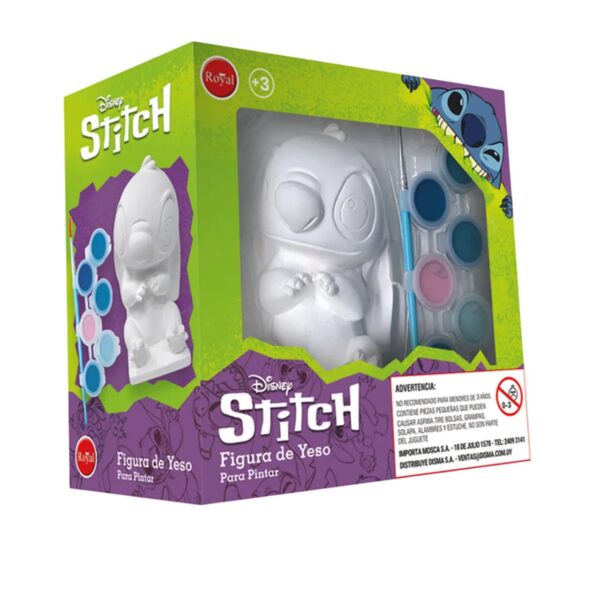 Figura de Yeso Stitch para Pintar