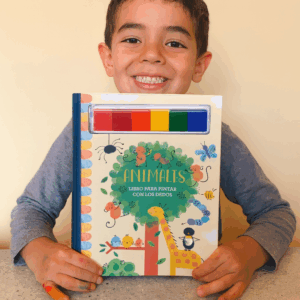 Libro Animales para pintar con los dedos