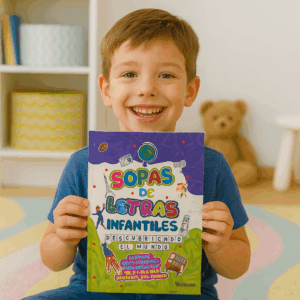 Sopa de Letras Infantil: "Descubriendo del Mundo"