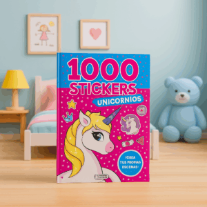 Libro 1000 Stickers Unicornios