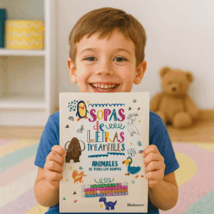 Sopa de Letras Infantil: "Animales de todos los tiempos"