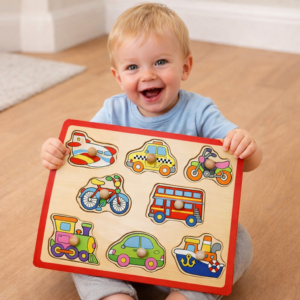 Tablero de encastre de madera – Vehículos