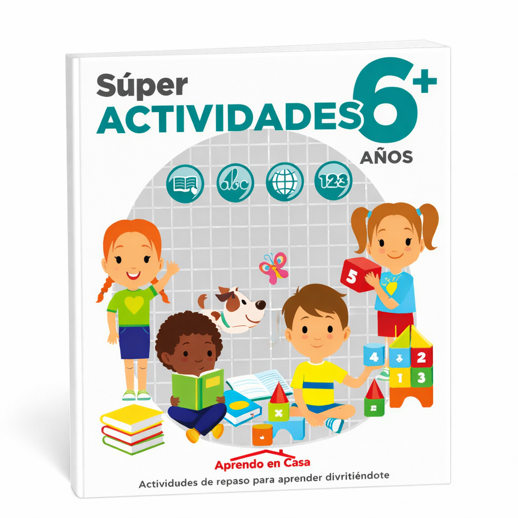 Libro Súper Actividades 6+ años