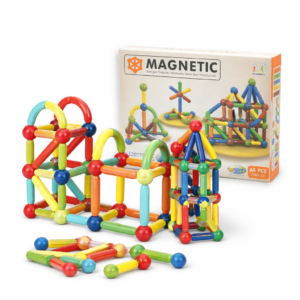 Juego Magnético de construcción 64 piezas