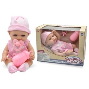 Bebé de Goma con Accesorios – 25 cm