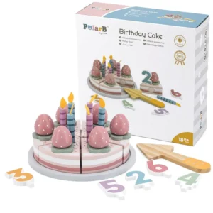 Torta de Cumpleaños de Madera