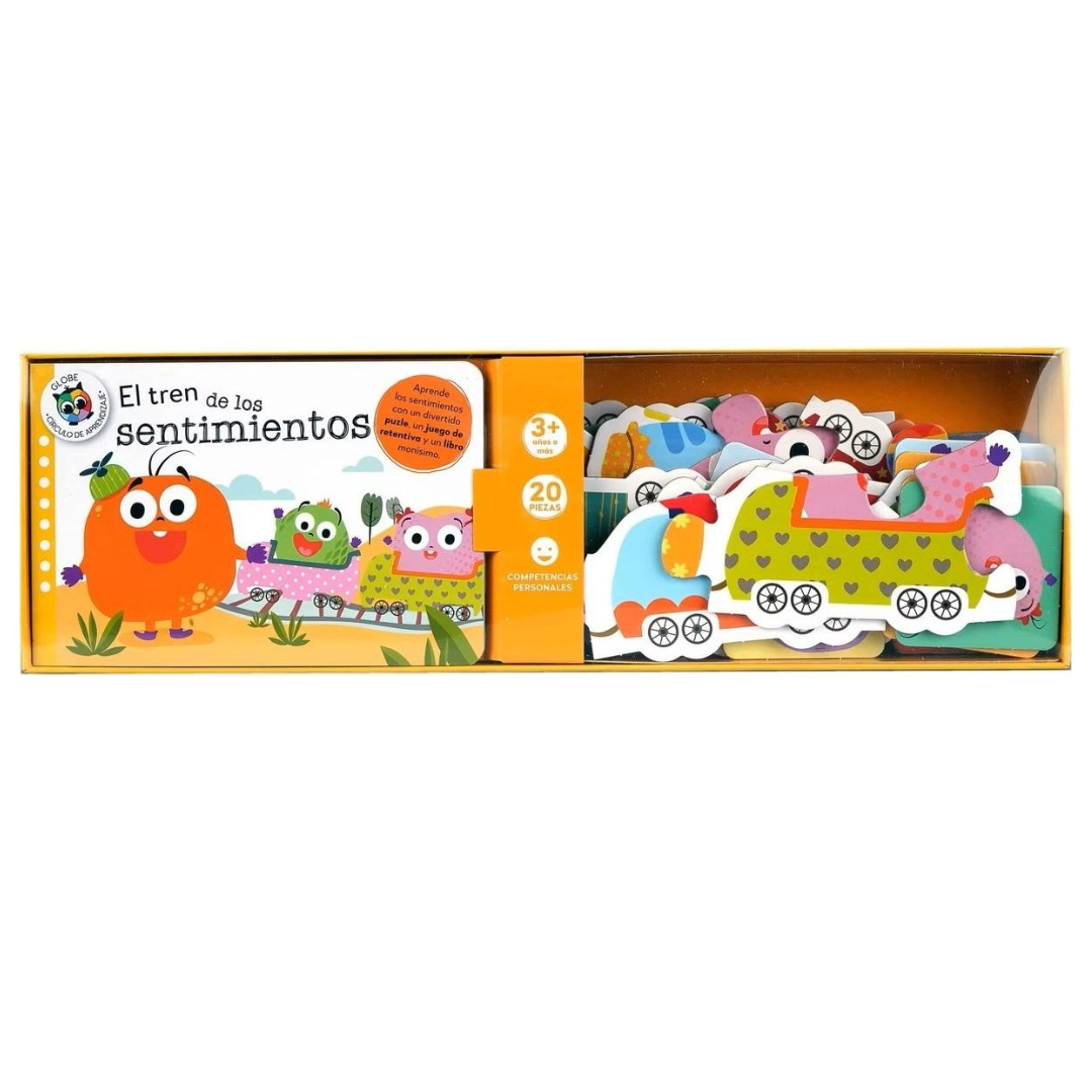 Tren de los Sentimientos – Libro + Puzzle Didáctico - Imagen 2