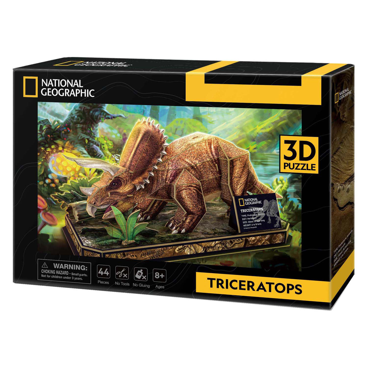 Puzzle 3D Triceratops – National Geographic - Imagen 2