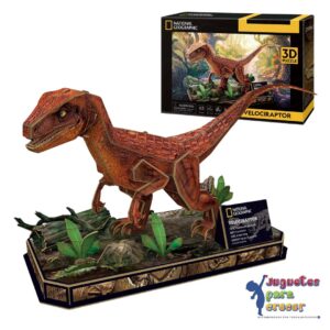 Puzzle 3D Velociraptor – National Geographic