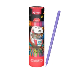 Marcadores Escolares Filgo Tubo - Moto x 20